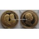 Medaile Franc Josef a Elizabeth - AU PROOF